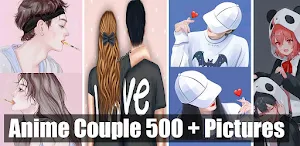 Anime Couple 500+ Wallpaper 4K Screenshot 0