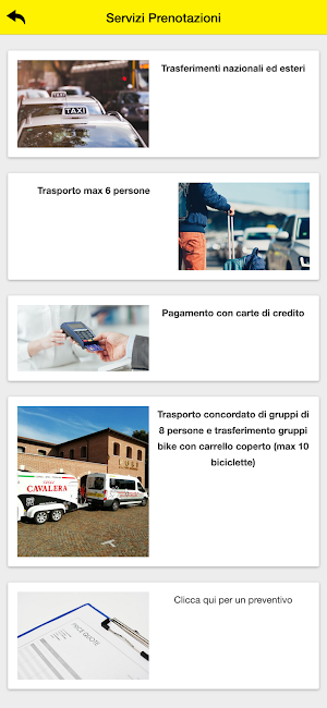 Taxi Comune Vicenza Screenshot 2