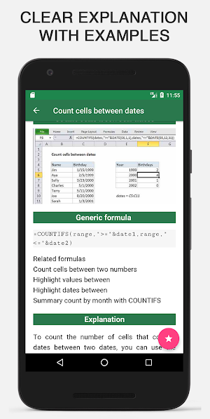 Learn Excel Formula and Functi Screenshot 2