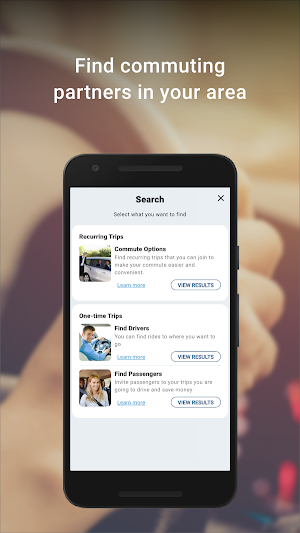 CaltechRideshare Screenshot 1