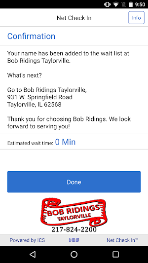 Net Check In - Bob Ridings Screenshot 2