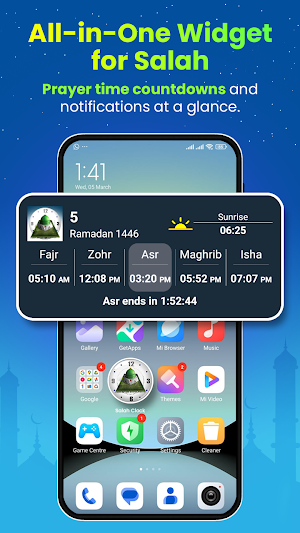 Salah Clock 360 - Quran Islam Screenshot 2
