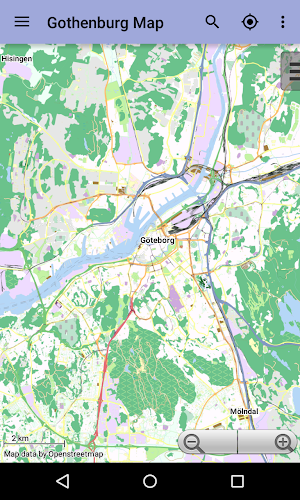 Gothenburg Offline City Map Screenshot 0