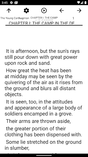 Book, The Young Carthaginian Screenshot 1