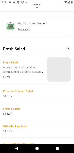 Palace Grill Screenshot 2