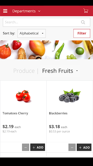 goGroceri Screenshot 2