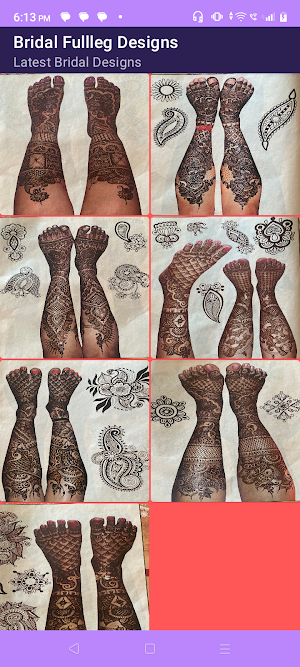 Bridal Mehndi Design 2024 Screenshot 3