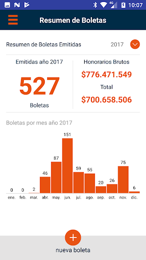 e-Boleta Honorarios SII Screenshot 3
