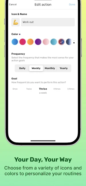 Habit Tracker - Mainspring Screenshot 3