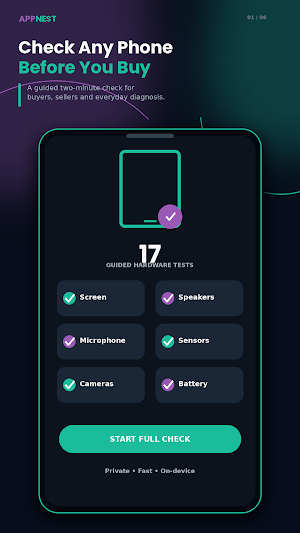 Phone Checker: Device Test Screenshot 0