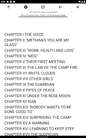 Book, The Camp Fire Girls at S Screenshot 2