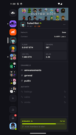 Howdy: Token Gated Chat Screenshot 1