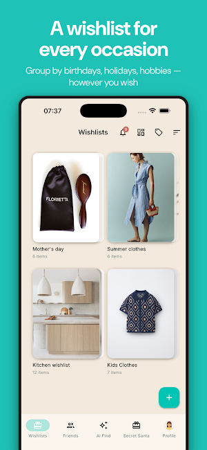 Wishlists & Gifts - WishOwl Screenshot 0