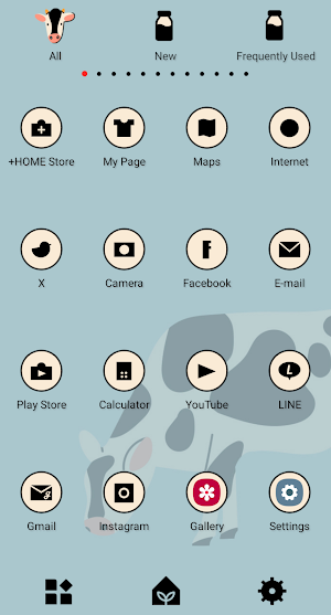 Bovine Brood Theme +HOME Screenshot 2