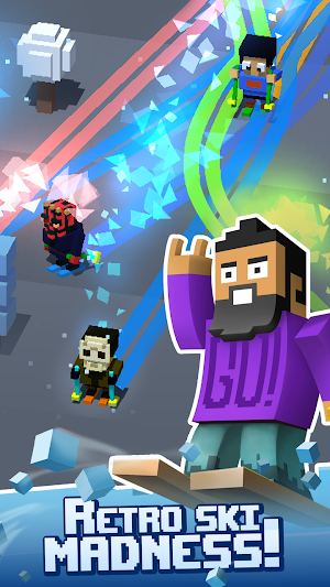 Crossy Snow: Avalanche! screenshot 1