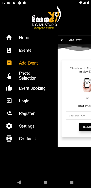 Yogi Digital Studio - View And Share Photo Album Screenshot 1