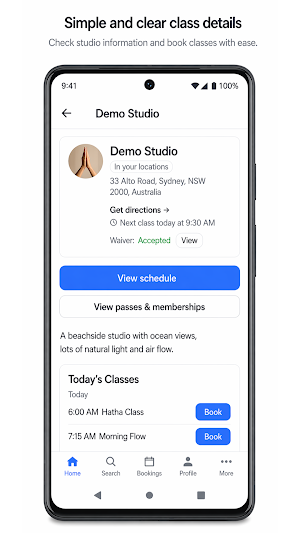 CoreBookings Booking App Screenshot 1