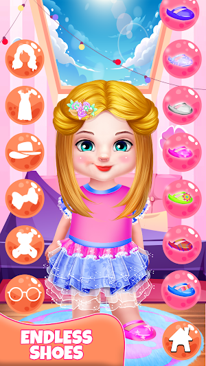Chic Baby Girl Dress Up Games Screenshot 3