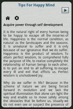 Tips For Happy Mind Screenshot 2