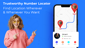 Phone Number Locator App Screenshot 1