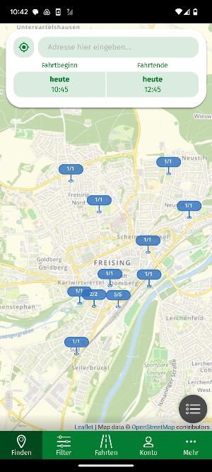 Stadtteilauto Freising Screenshot 0