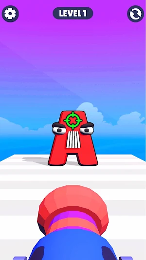 Happy Cannon Number 3D Screenshot 0