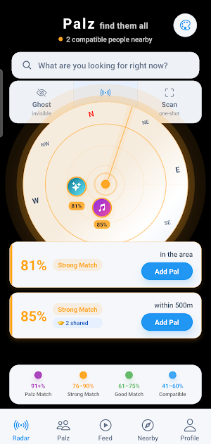 Palz: Meet People Nearby Screenshot 3