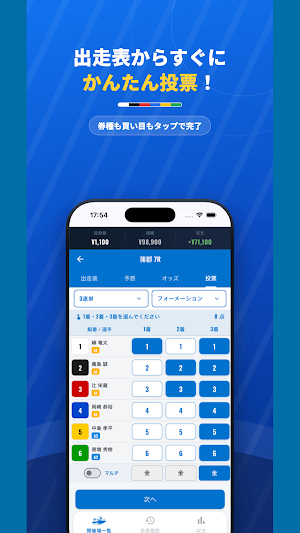 AirBoatRace 競艇・ボートレース投票シミュレーター Screenshot 2
