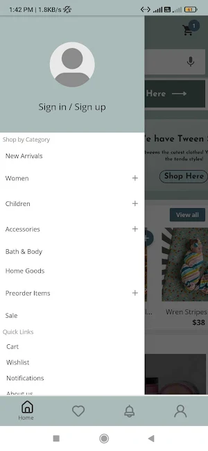 Alison and Co Boutique Screenshot 1