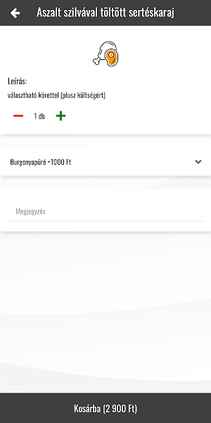 Kőrös Ételbár Győr Screenshot 2