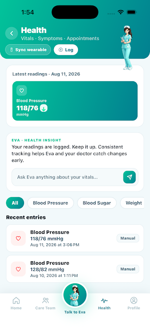 Cureva: Personal & Family Care Screenshot 3