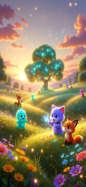 Cute Creatures: Merge&Collect Screenshot 0