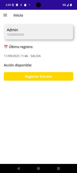 JCH Asistencia Screenshot 2