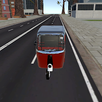 City Rickshaw Ride 3d