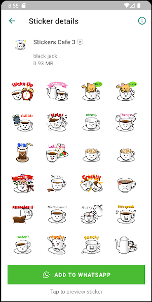 Stickers de Cafe Screenshot 3