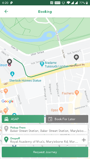 Smart Airport Transfers Screenshot 1