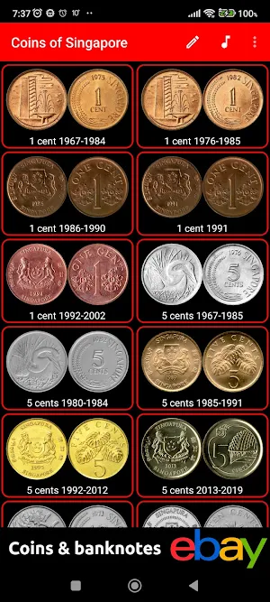 Coins of Singapore Screenshot 0