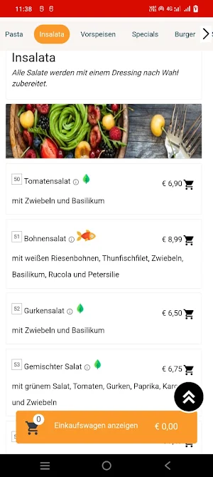 Deluxe Pizza Und Burgerhaus Screenshot 1