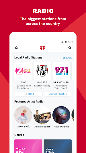 iHeartRadio: Radio, Podcasts & Music On Demand Screenshot 2
