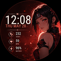 Anime Ninja Heroines WatchFace