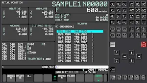 Fanuc Control Simulator Screenshot 1