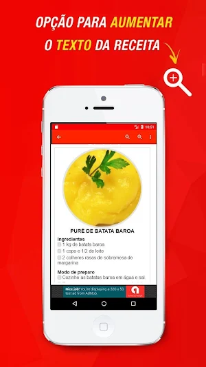Receitas de Purê de Batata Screenshot 0