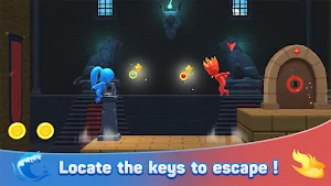 Water & Fire Stickman 3D Screenshot 1