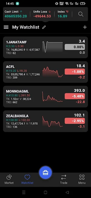 PCL Trade Screenshot 1