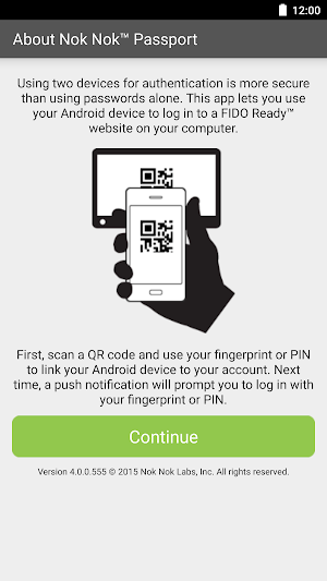 Nok Nok™ Passport Screenshot 0