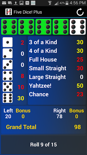Five Dice! Plus Free Screenshot 0