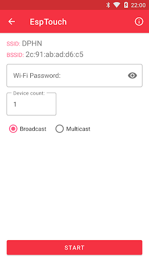 Esptouch Screenshot 1