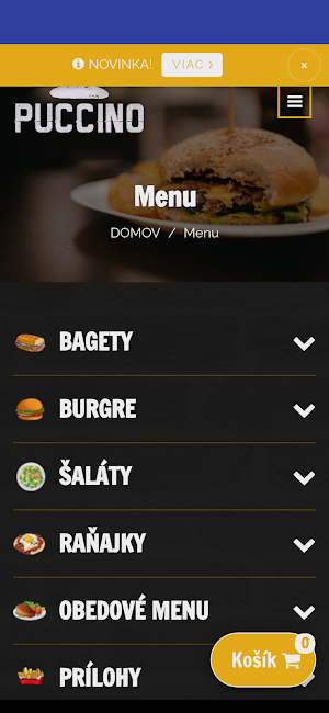 Bagetka Puccino Screenshot 0