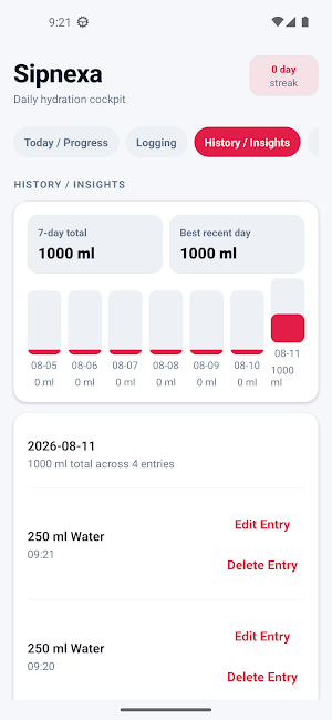 Sipnexa Screenshot 2