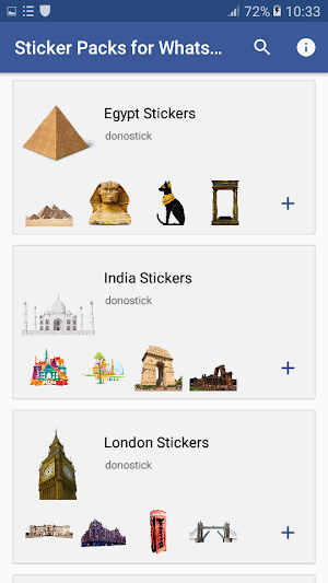 Travel Stickers for WhatsApp - WAStickerApps Pack Screenshot 1